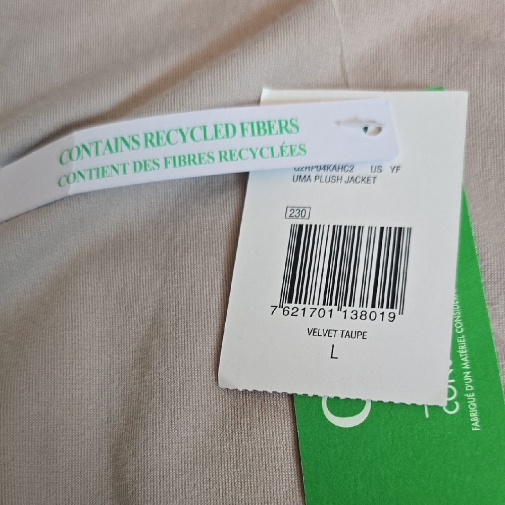 Guess Factory Eco Uma Velour Zip-up Jacket - Picture 6 of 11